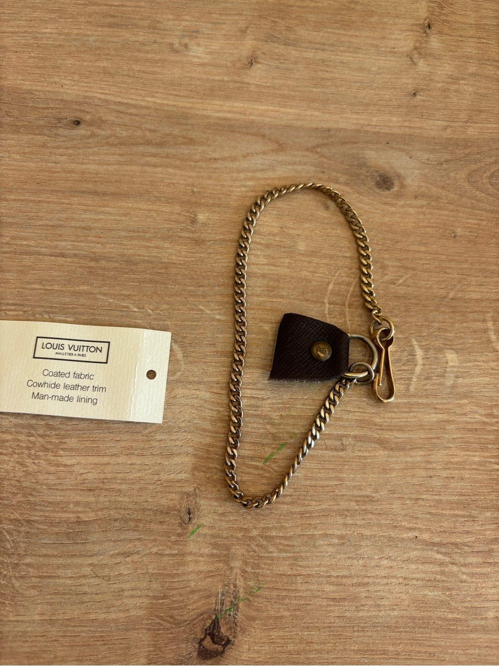 Authentic Louis Vuitton chain extender